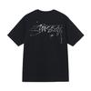 Cross-border Trendy Brand Street Stusy Stu Printing Men's and Women's Short-sleeved T-shirts, Loose Street Boutique T-shirts In Summer