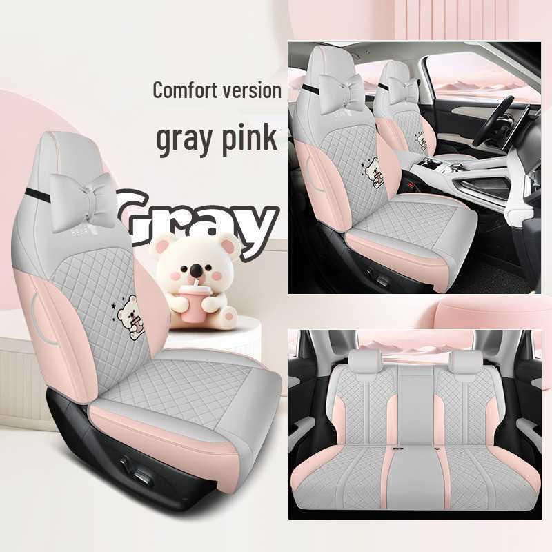 BYD Yuan UP All-Season Leather Car Seat Cover - Full Coverage & Breathable