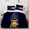Game Nightmare Duvet Cover Pillowcase Little Nightmares Bedding Set Boy Girl Bedroom Decoration Children Gift Single Double Size