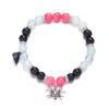 2P Halloween Couple Fashion Personality Spider Bead Elastic Bracelet Bracelet Date Travel Banquet Party Holiday Dressing Gift