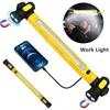 Emergency Repair Work Light Multifunctional Magnetic Flashlight Undercarriage Work Light Strip For Car Repair Outdoor Lighting