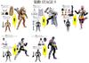 Shodo Kamen Rider Ex-Aid Stage 9 Complete Set of 9. *No Ramune (Ex-Aid Muteki Gamer/Brave Legacy Gamer/Poppy/Genm)