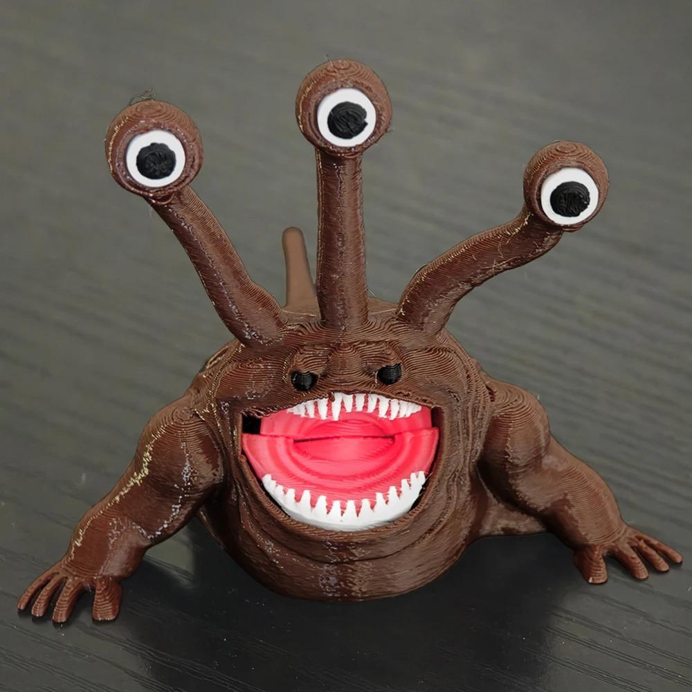 2026 Bloop Zeeeter Gran Maja 3D Geprint Subnautica Actiefiguur Model Creatief Speelgoed voor Verjaardag Kerst Verzamelaarscadeau