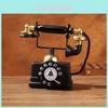 Decorazione vintage retrò in resina per telefono, ideale per la casa, l'ufficio o il bar, un regalo perfetto per adulti.