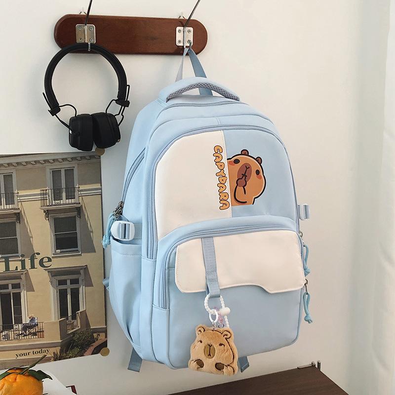 Student class bag junior high school high school students cute large capacity backpack soft cute lightweight small backpack