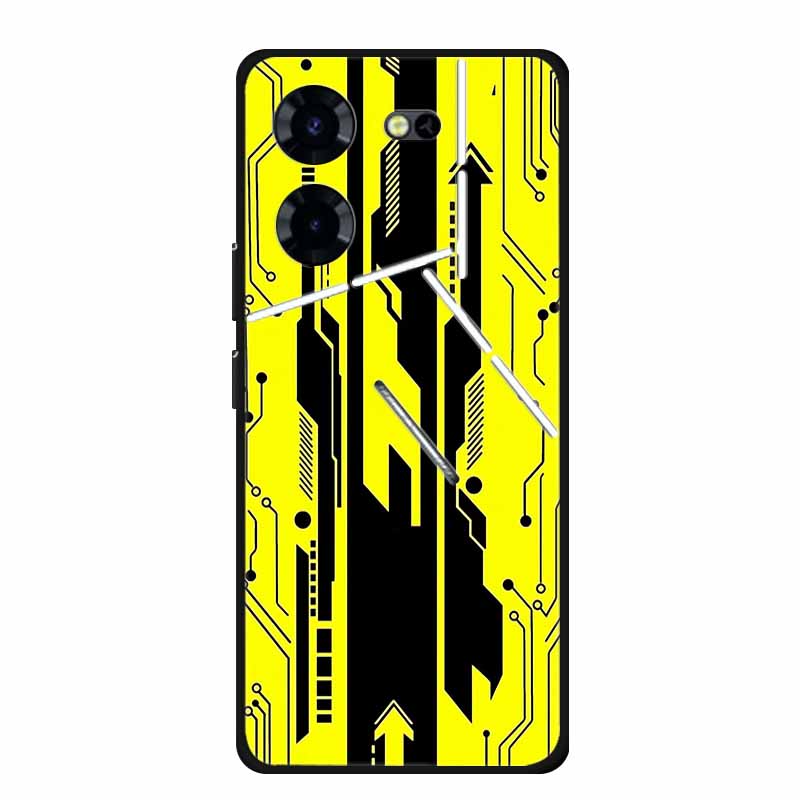 Luxury Case For Tecno Pova 5 Pro 5G TPU Soft Silicone Back Cover for Tecno Pova5 Pro 2023 LH8n Phone Cases Cute 6.78" New etui