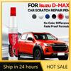 Auto Spezieller Autolack Reparaturstift Für 1972-2025 Isuzu D-MAX Lackkratzer Reparatur Zubehör Schwarz Grau Rot Silber Weiß Blau O