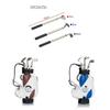 Golf Ball Shape Pen Holder With Zinc Alloy Material For Office Desk Decor And Gift