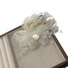 Temperament Mesh Bow Bead Tassel Women Ponytail Shark Clip Girl Headwear Accessories
