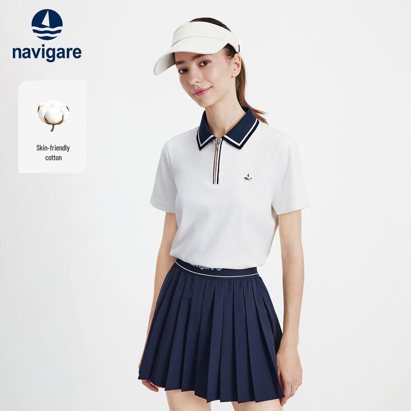 

Navigare Women s 2026 Spring Short Sleeve Polo T-shirt XL