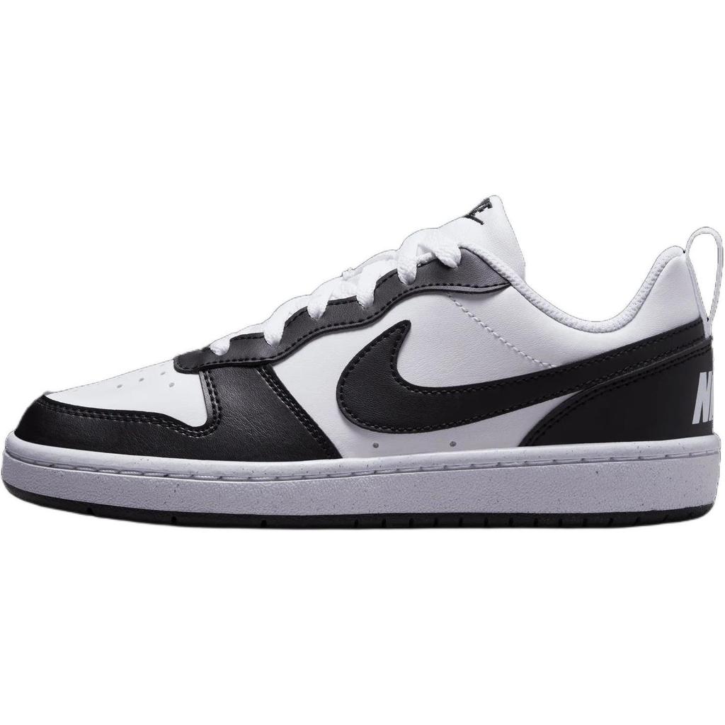 Nike Court Borough Low Recraft Comfortable Versatile Non-Slip Durable Low-Top Kids Sneakers Kids Sneakers White Black DV5456-131