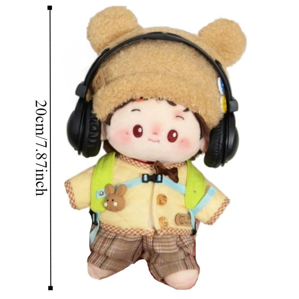1 Set Bear Set Cotton Doll's Clothes Rabbit Plush Doll Clothes  Children's Gift