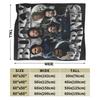 Thunderbolts Bucky Barnes Poster Decke Flanell Winter Soldier Warme Überwurfdecken Flugzeug Reise Zuhause Sofa Plüsch Dünne Steppdecke