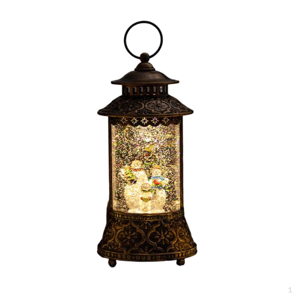 Weihnachts-Musiklaterne, beleuchtetes Geschenk für die Party