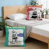 D-Diary Cute W-Wimpy Kid Cushion Cover For Pillow Printing Sofa Decoration Home Car Room Coffee Shop Office Nordic Simplicity