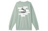 PUMA CLASSICS Sweatshirt Men's Green 624941-54