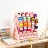 Thread Spool Display Stand Rotating Sewing Organizer, 60 Spools Capacity 360 Degree Swivel Supplies Storage Rack, Embroidery Holder for Room