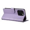 For iPhone 16 Pro Max Case Rhombus Stitching Wallet Stand Leather Phone Cover with Long/Short Strap