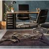 Dinosaur fossil excavation scene rug for kids room science educationdecor prehistoric animal print floor mat soft crystal velvet