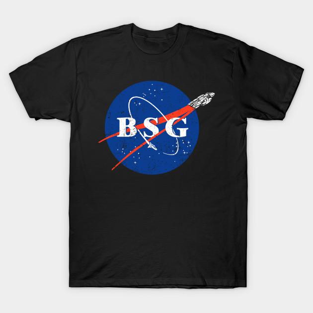 

Men Black Print T-shirt Bsg No-Cut Transfer Paper Print Cotton Tshirt L чёрный