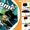 Custom Name Personalized Gamer Craft Print Umbrella, Auto Open Close, 8‑Rib Sturdy Frame, Commute Camping Hiking Use, Birthday Gift