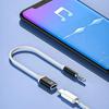 Type C Analog Headphone Adapter Cable Connects 3.5mm Earphones to Mobile Devices for Music and Calls