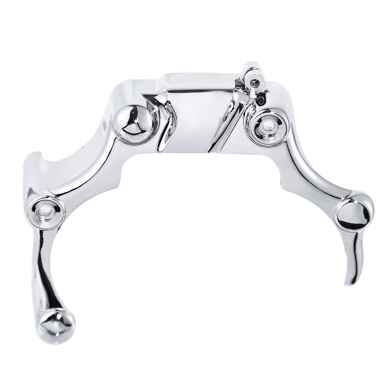 Chrome Transmission Shroud Cover Accent For Harley Softail 2007-2017 Model