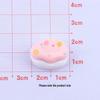 Glossy Cartoon Rabbit DIY Resin Shoe Buckle Ornaments.
