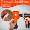 Non-Slip Wall Drilling Dust Collector Box Large Capacity Electric Drill Dust Cover  For Power Tools