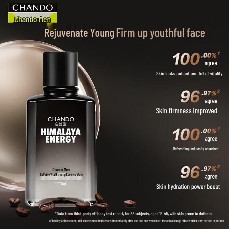 CHANDO Men's Himalayan Glacier Hydrating Toner