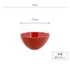 EAST table Small bowl 12cm Red and white Flower Red Made in Japan Microwave safe Dishwasher safe Japanese tableware Serving plate 31-011-01