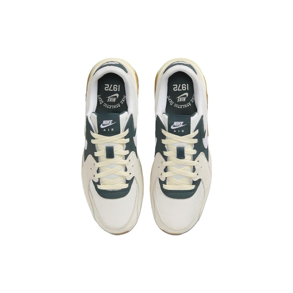 Nike Air Max Excee Kulatá špička Šněrování Tlumení Prodyšné Nízké Ležérní boty Pánské tenisky Hnědá FQ8067-133