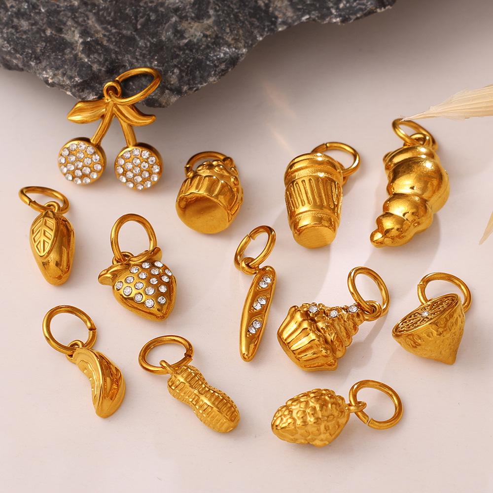 European & American Fashion Fruit Pendant Ornaments - Cookie Biscuit Shape Accessories