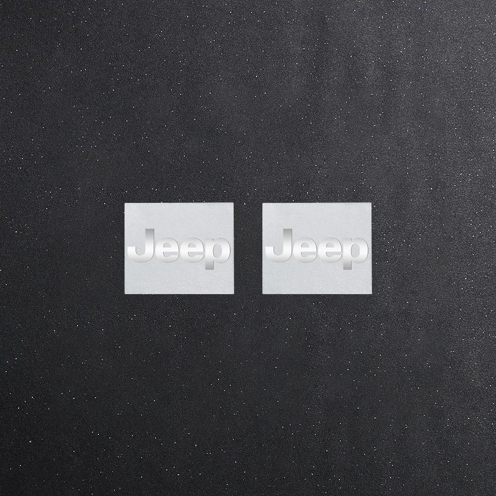 

For Jeep 3D Aluminum Car Interior Stickers Emblem Decoration For Jeep Grand Cherokee Wrangler Renegaed Compass Patriot Libert