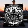 1pc Batman Outdoor Flannel Throw Blanket Soft, Lightweight & Warm for Sofa, Office