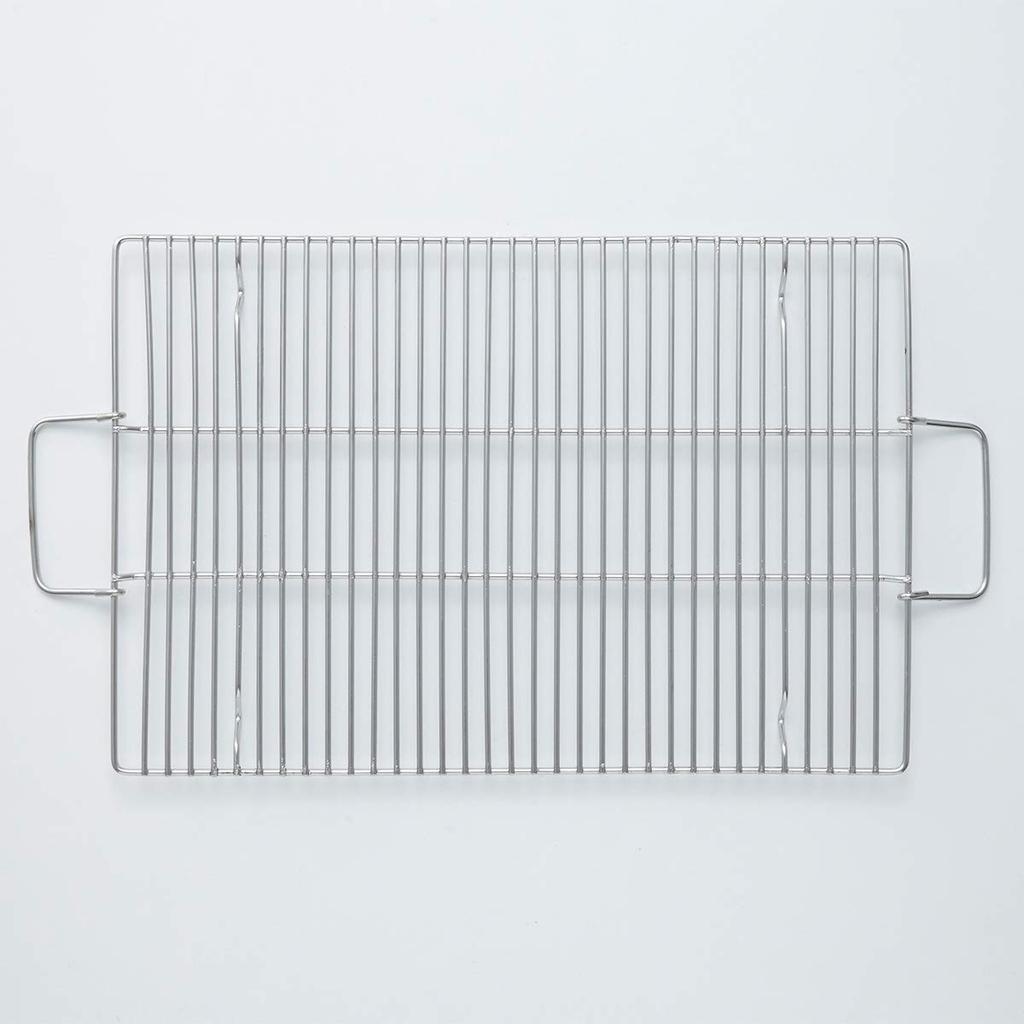 LOGOS Extra Thick Stainless Steel Grilling Net M 81063961