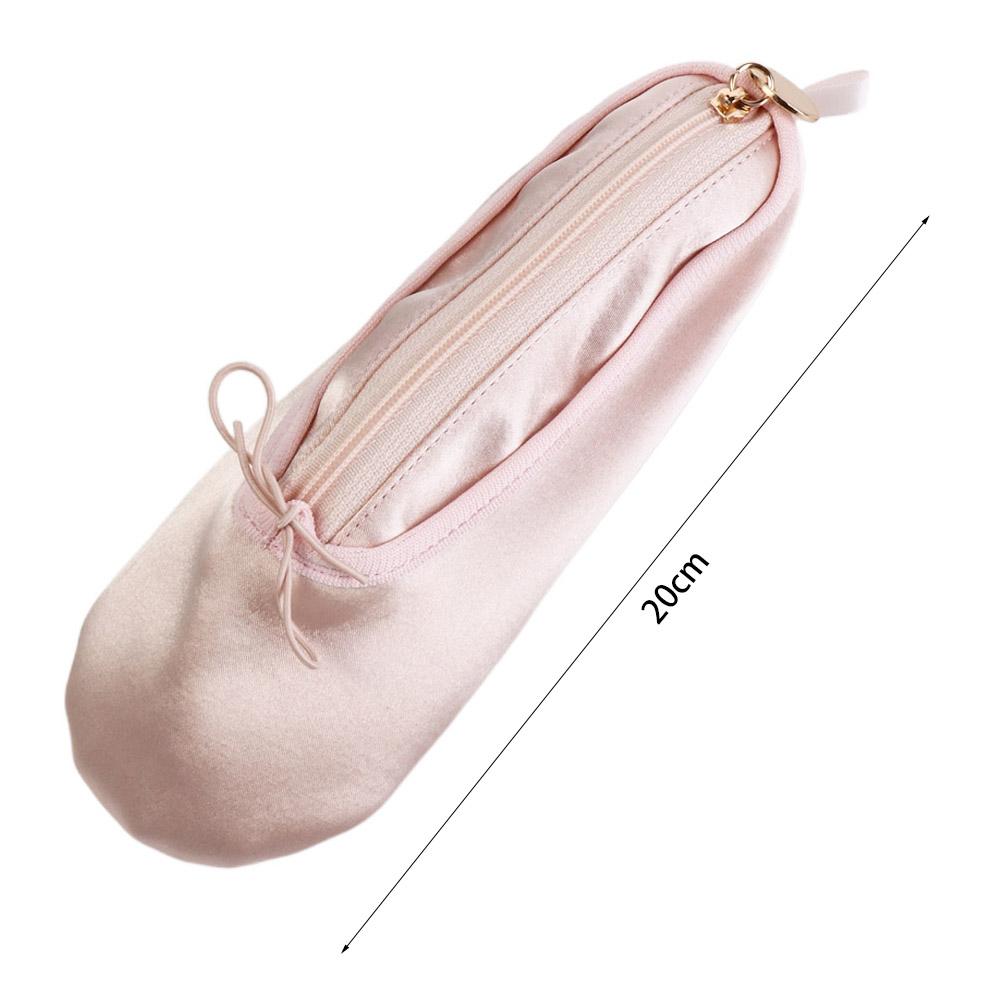 Großes Ballettschuh-Federmäppchen Niedliches Design Stifthalter Ballerina-Stifttasche Schul-Federmäppchen Schreibtisch-Organizer