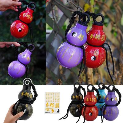 800ml Gourd Water Cup Food-grade Plastic New Creative Portable Outdoor Sports Kettle with a Sticker Game Role-Playing Decoration