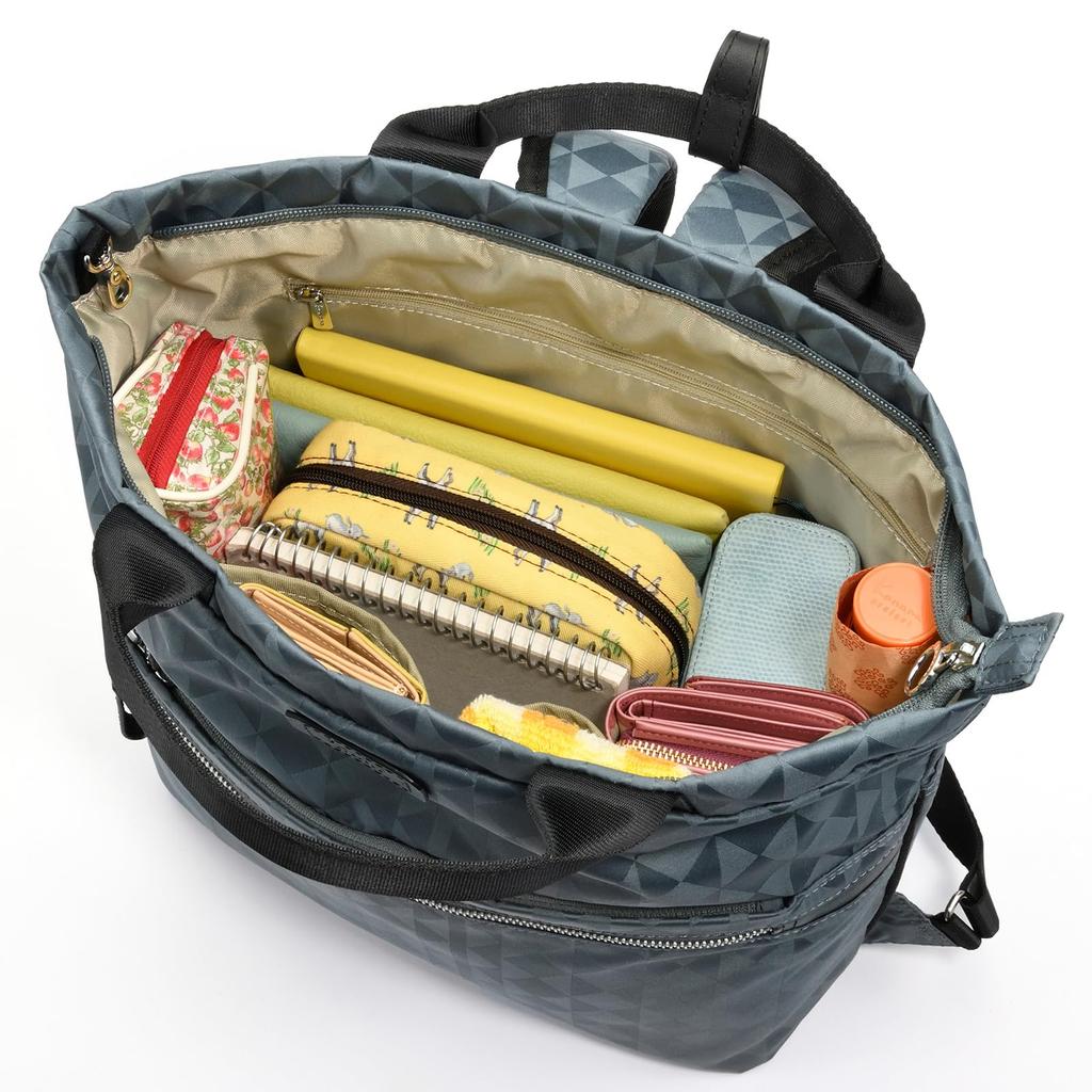 Kanana Project Backpack, Kanana Monogram 3rd, 11L, 460g, No. 11914, Large Capacity, Lightweight, Small