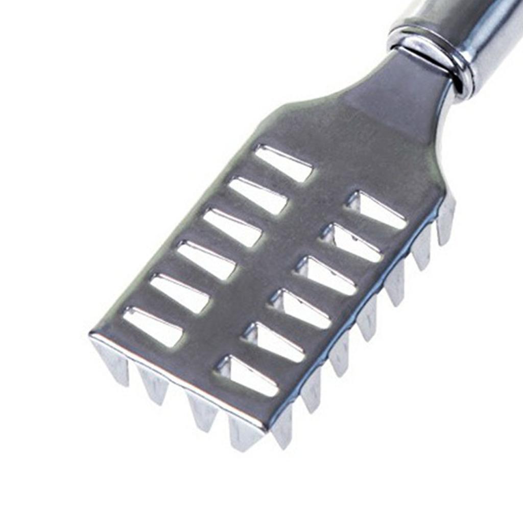 Fish Scale Remover Stainless Steel Handheld Manual Increase Efficiency Fish Descaler Tool for Kitchen