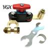 Easy Install Battery Cut Off Car Power Cut-Off Switch Breaker 12V/24V Disconnect Universal with Rotating Terminals for Cars Trucks & Boats Engine