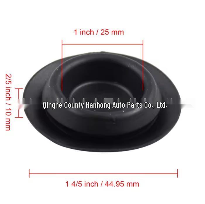Chrysler Dodge Wrangler Dustproof Floor Panel Rubber Plug Cover (55177482AA)