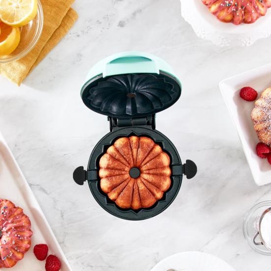Mini Waffle Maker Electric Cake Maker with Nonstick Surface Fast Heating Pancakes Maker