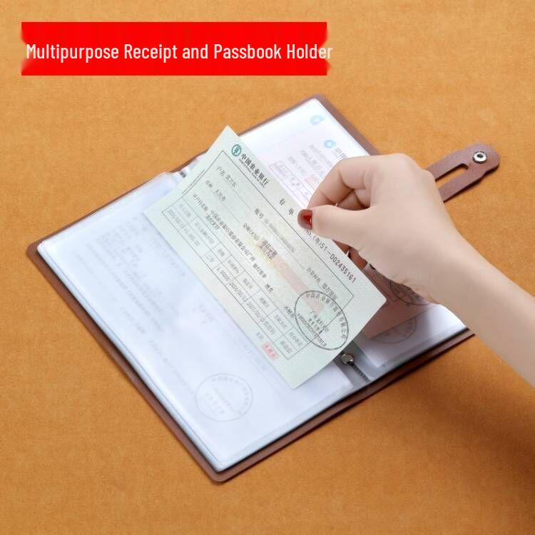 Multifunktionales wasserdichtes Zertifikats- & Beleg-Halterbuch