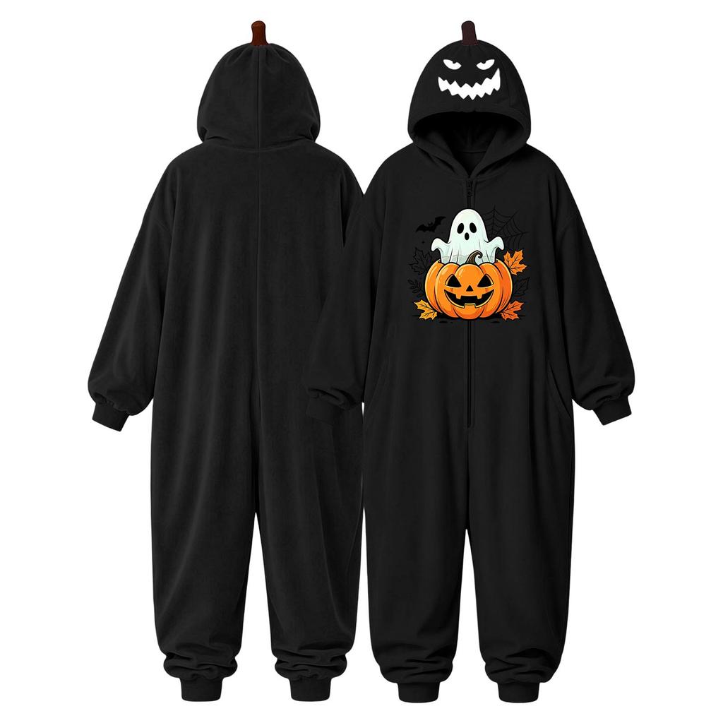 Couples Halloween Flannel Pajamas for Men and Women