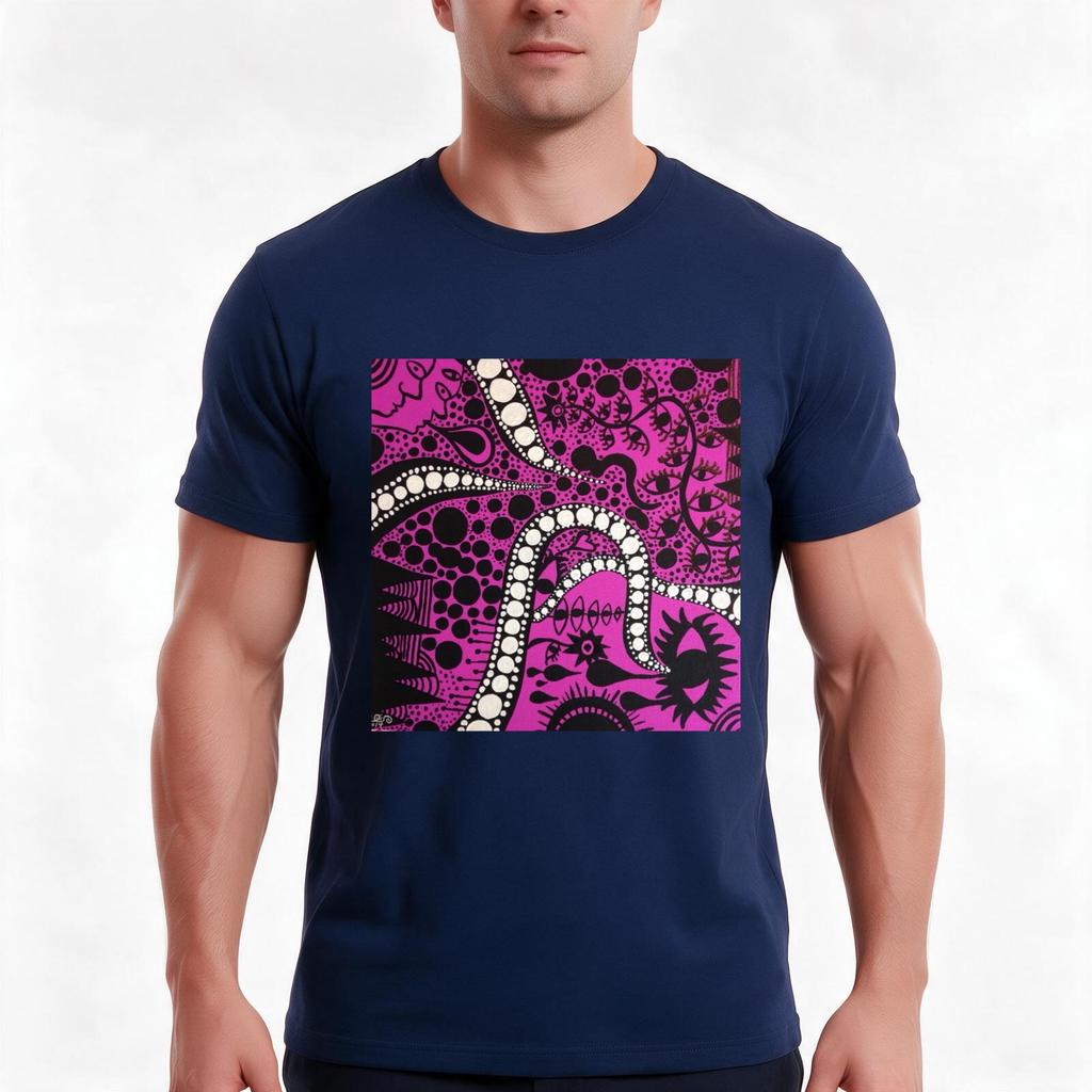 Yayoi Kusama Violet Tshirt Summer Casual Cotton Tee Oversized Streetwear Tops Vintage Graphic Print Loose Fit Short Sleeve