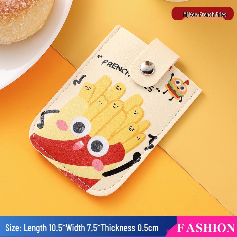 Stylish Multi-Slot Cartoon ID Card Holder - Large Capacity, Slim Design