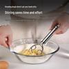 Stainless Steel Double Ring Flour Mixer & Dough Sifter Tool