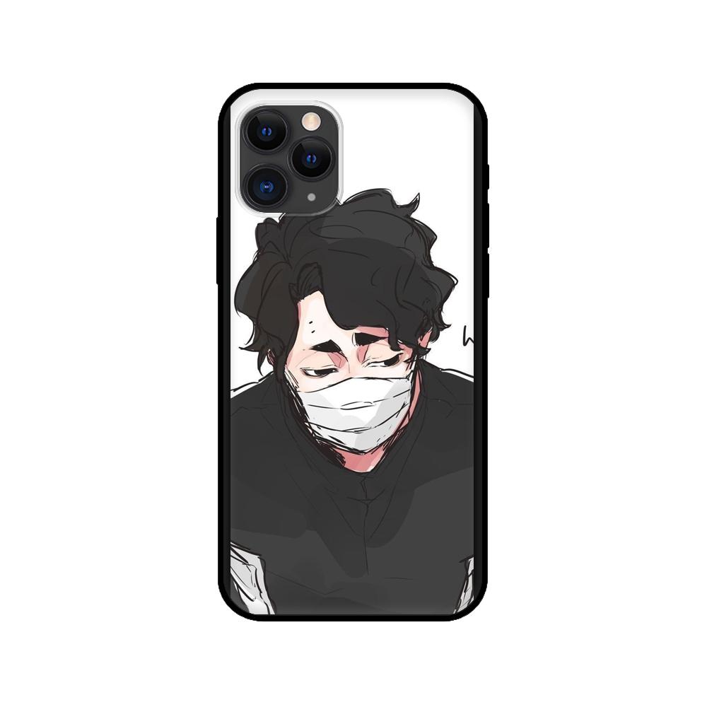 

Черный чехол из ТПУ для iPhone 5 5s se 2020 6 6s 7 8 plus x 10 XR XS 11 12 mini pro MAX задняя крышка Sakusa Kiyoomi Haikyuu iPhone SE 2020