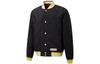 Men's PUMA Baseball Jackets Men's Red Baseball Collar Thickened Straight Fit